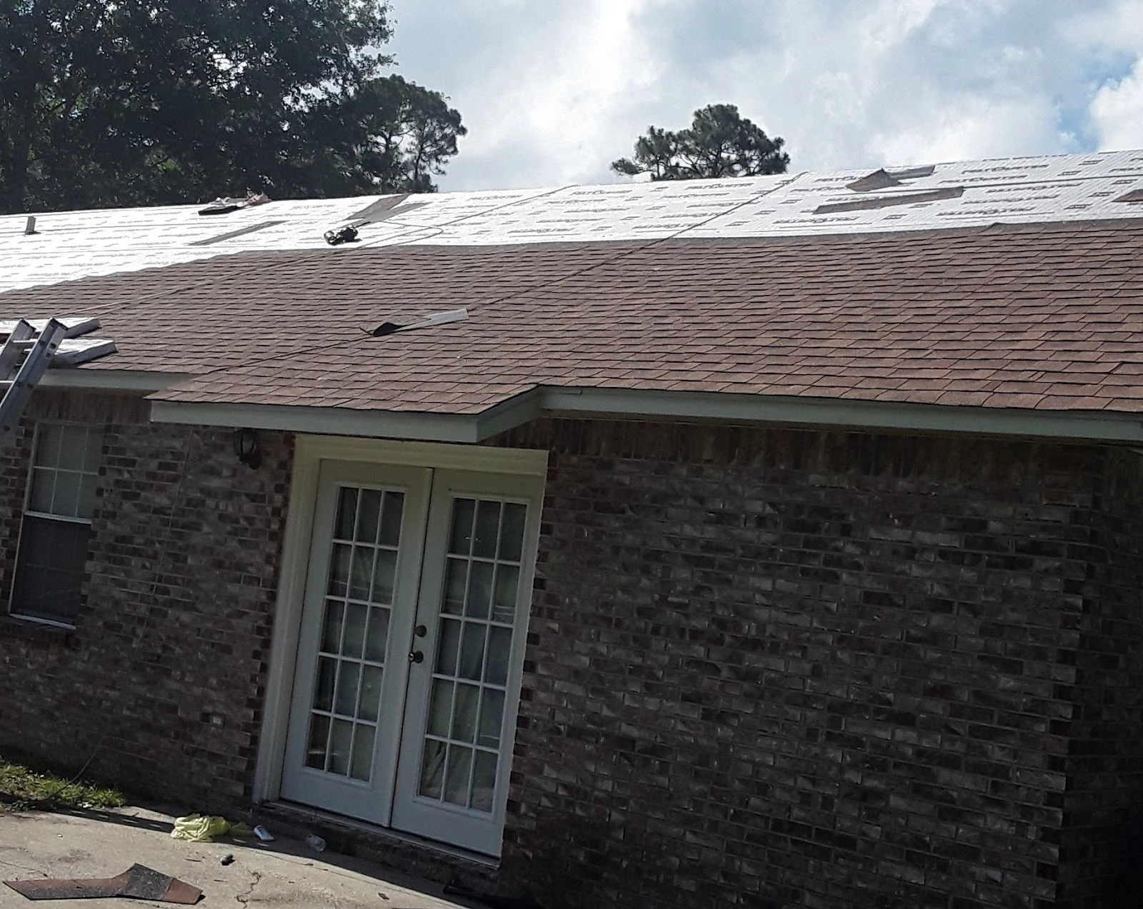 Inside Sky High Roofing — job site and work area